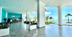 Beautiful beachfront apartment for sale with ocean view and just a few steps from the beach –Se vende hermoso apartamento de playa con vista al mar y a pocos pasos de la playa