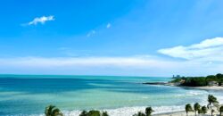 Beautiful beachfront apartment for sale with ocean view and just a few steps from the beach –Se vende hermoso apartamento de playa con vista al mar y a pocos pasos de la playa