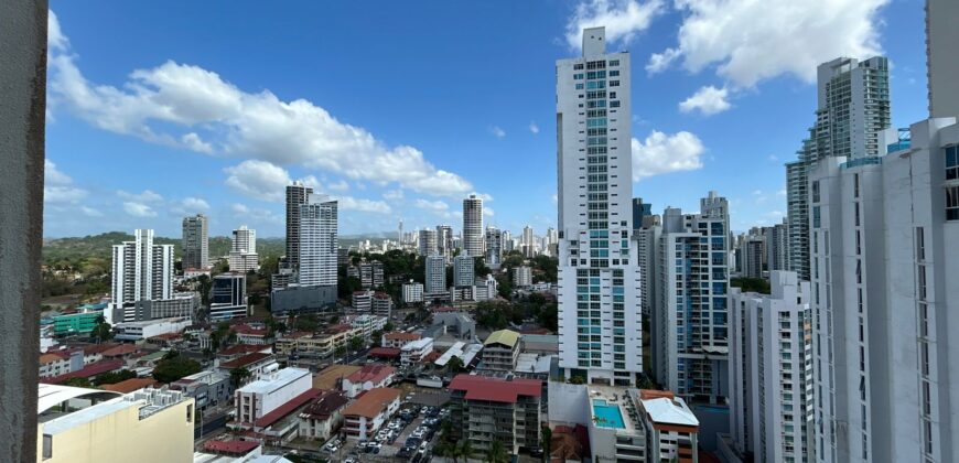 Vendo apartamento amoblado Bella Vista a pasos de la Cinta Costera