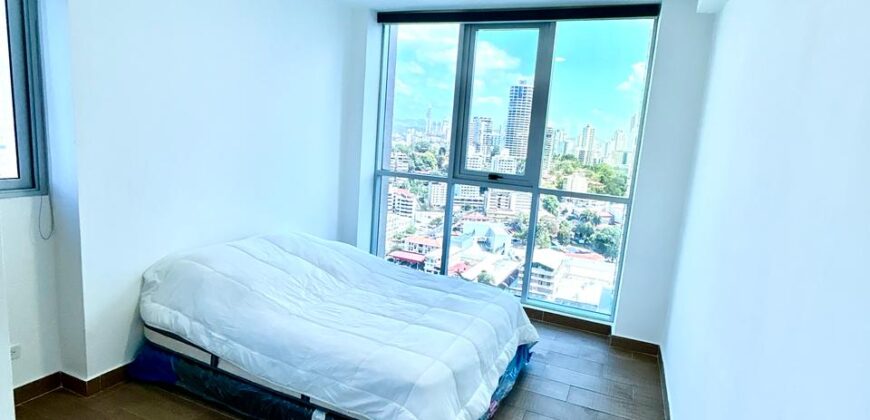 Alquilo apartamento amoblado Bella Vista a pasos de la Cinta Costera