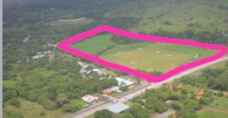 Vendo terreno frente a carretera Panamericana, a pocos minutos de Bejuco y Quesos Mily