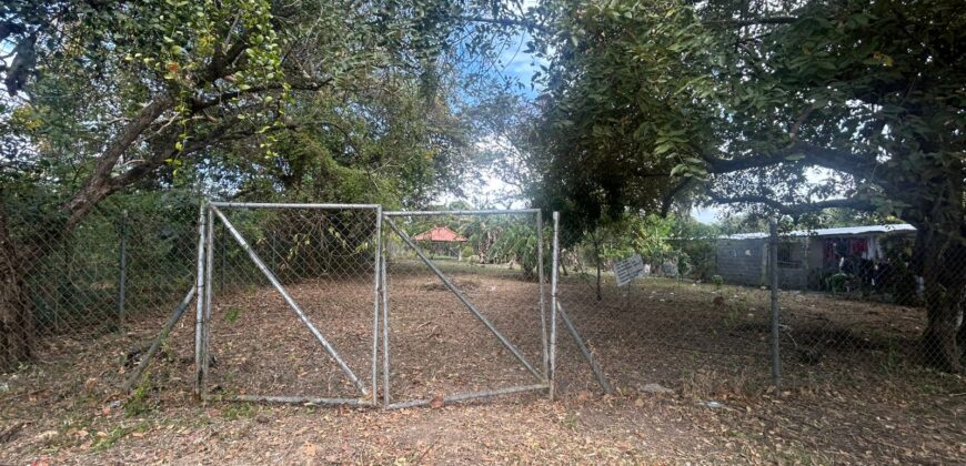 Vendo terreno de playa plano en Nueva Gorgona. Negociable