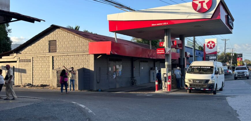 Vendo estación de gasolina ubicada en estratégica esquina, en el distrito de Chame
