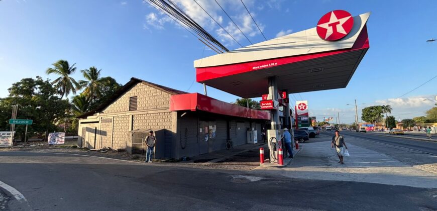 Vendo estación de gasolina ubicada en estratégica esquina, en el distrito de Chame