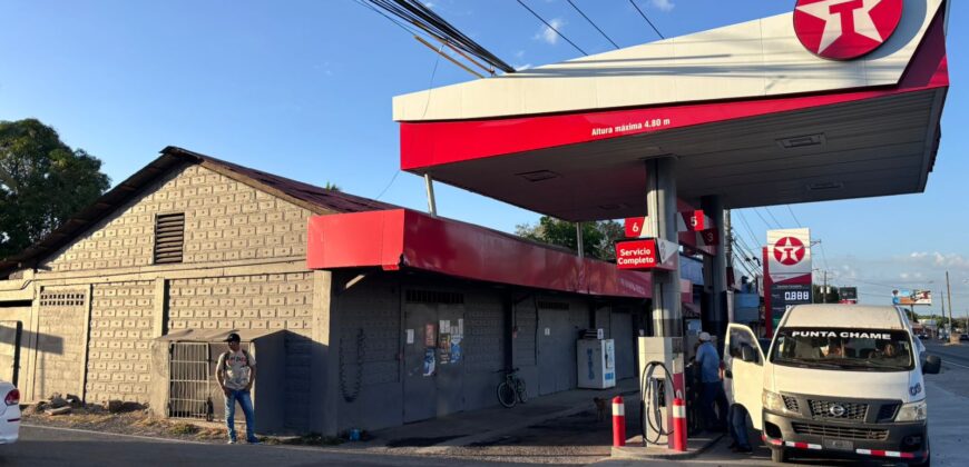 Vendo estación de gasolina ubicada en estratégica esquina, en el distrito de Chame