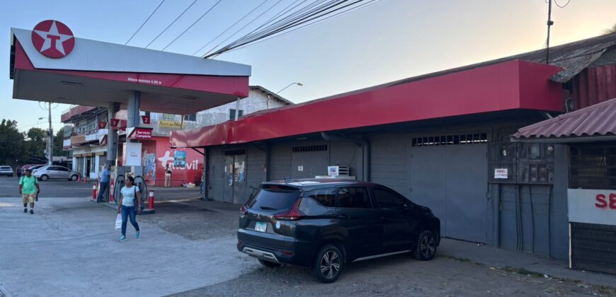 Vendo estación de gasolina ubicada en estratégica esquina, en el distrito de Chame