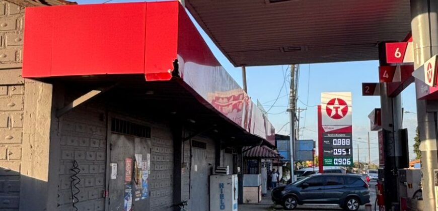 Vendo estación de gasolina ubicada en estratégica esquina, en el distrito de Chame